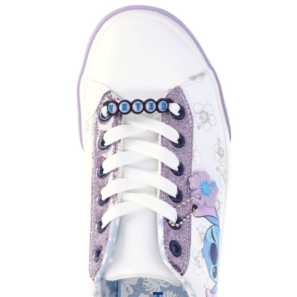 Disney Stitch Women's Low Top Lace Up Sneaker - Picture 3 of 6